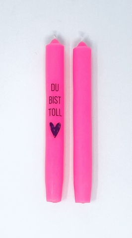 ToBeeNEON Stabkerzen pink